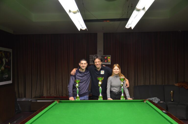 Od lewej: Jakub Makowski, Jędrzej Janicki (Zwycięzca), Albina Liashchuk