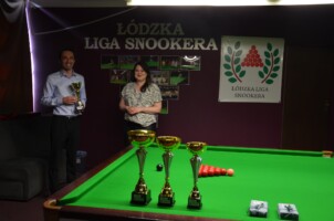 Od lewej: Szymon Szmagaj, Aneta Krauze (Managerka klubu Frame)
