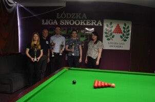 Od lewej: Albina Liashchuk, Leszek Pietrusiak, Szymon Szmagaj, Wojciech Dziatkiewicz, Aneta Krauze (Managerka klubu Frame)