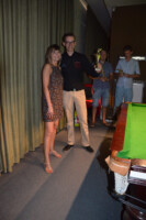 Od lewej: Katarzyna Kulazińska (Managerka klubu Frame), Błażej Turajczyk, Michał Masłowski, Piotr Pawłowski