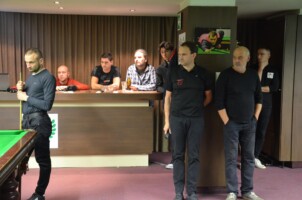 Od lewej: Dariusz Domeracki, Radosław Wawrzecki, Jakub Makowski, Michał Kupisz, Maciej Pawłowski jr, Maciej Pawłowski, Krzysztof Dąbrowski, Igor Stefański