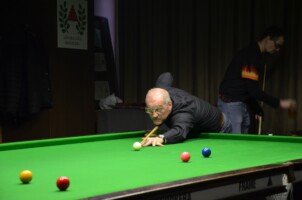 Przy stole: Leszek Pietrusiak