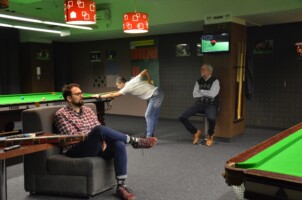 Od lewej: Dominik Chrześcijanek, Jakub Makowski, Witold Jałocha